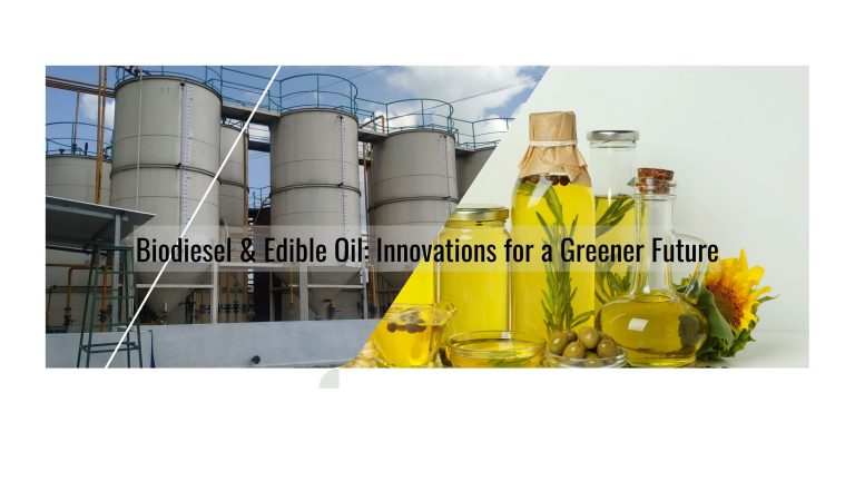 Biodiesel & Edible Oil: Innovations for a Greener Future