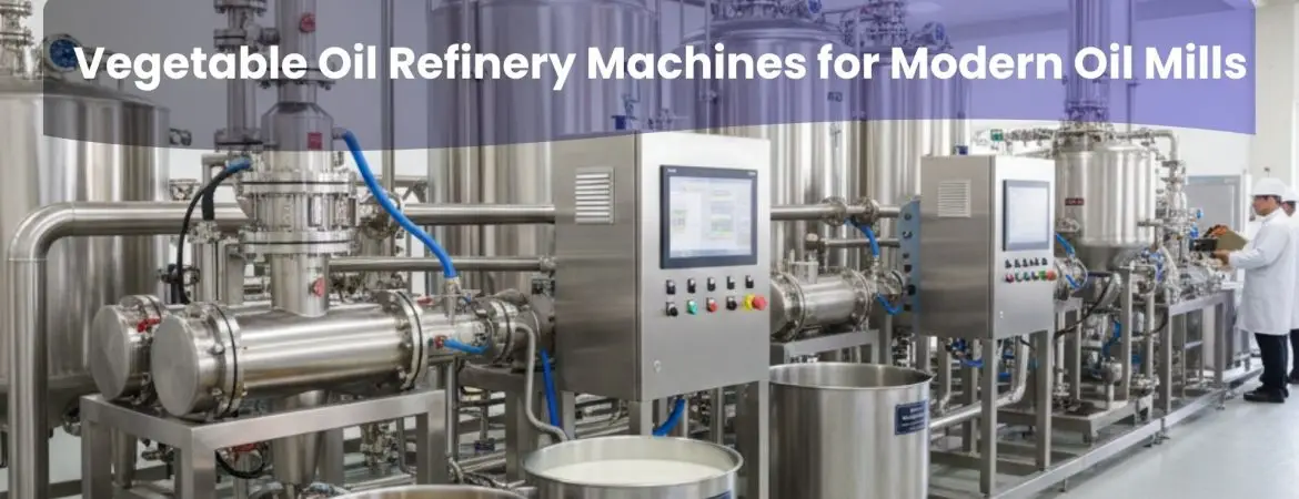 Vegetable Oil Refinery Machines for Modern Oil Mills