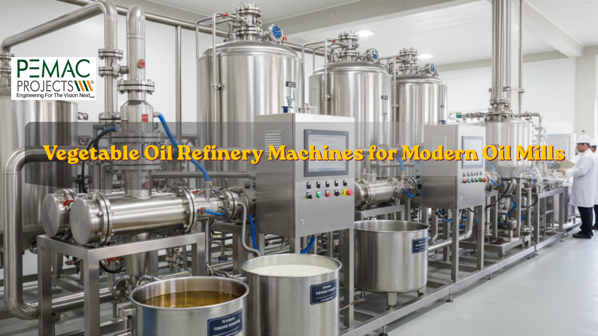High-Efficiency Vegetable Oil Refinery Machines for Modern Oil Mills