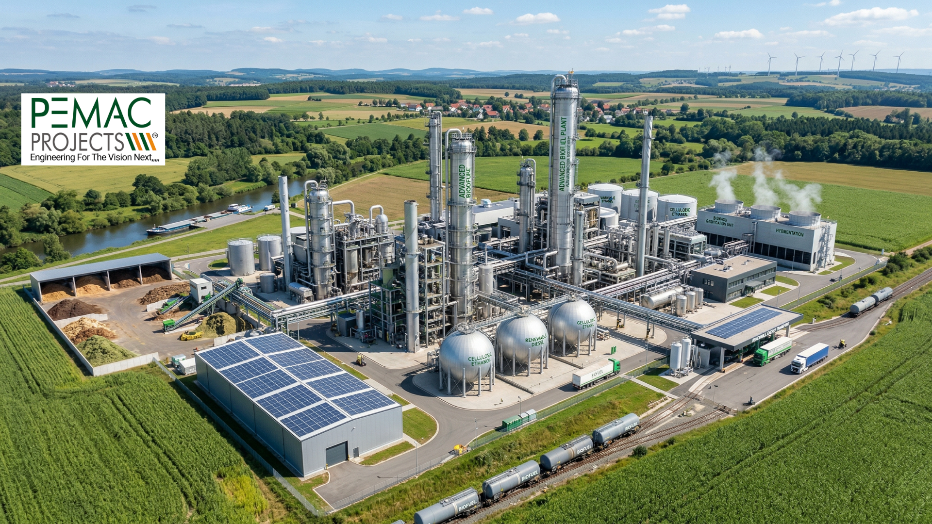 Advanced Biofuel Processing Plants for Sustainable Energy Production