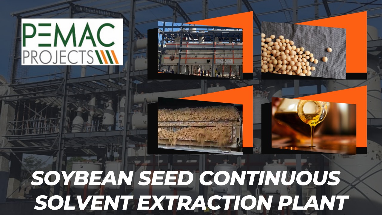 Soybean seed Continuous Solvent Extraction Plant