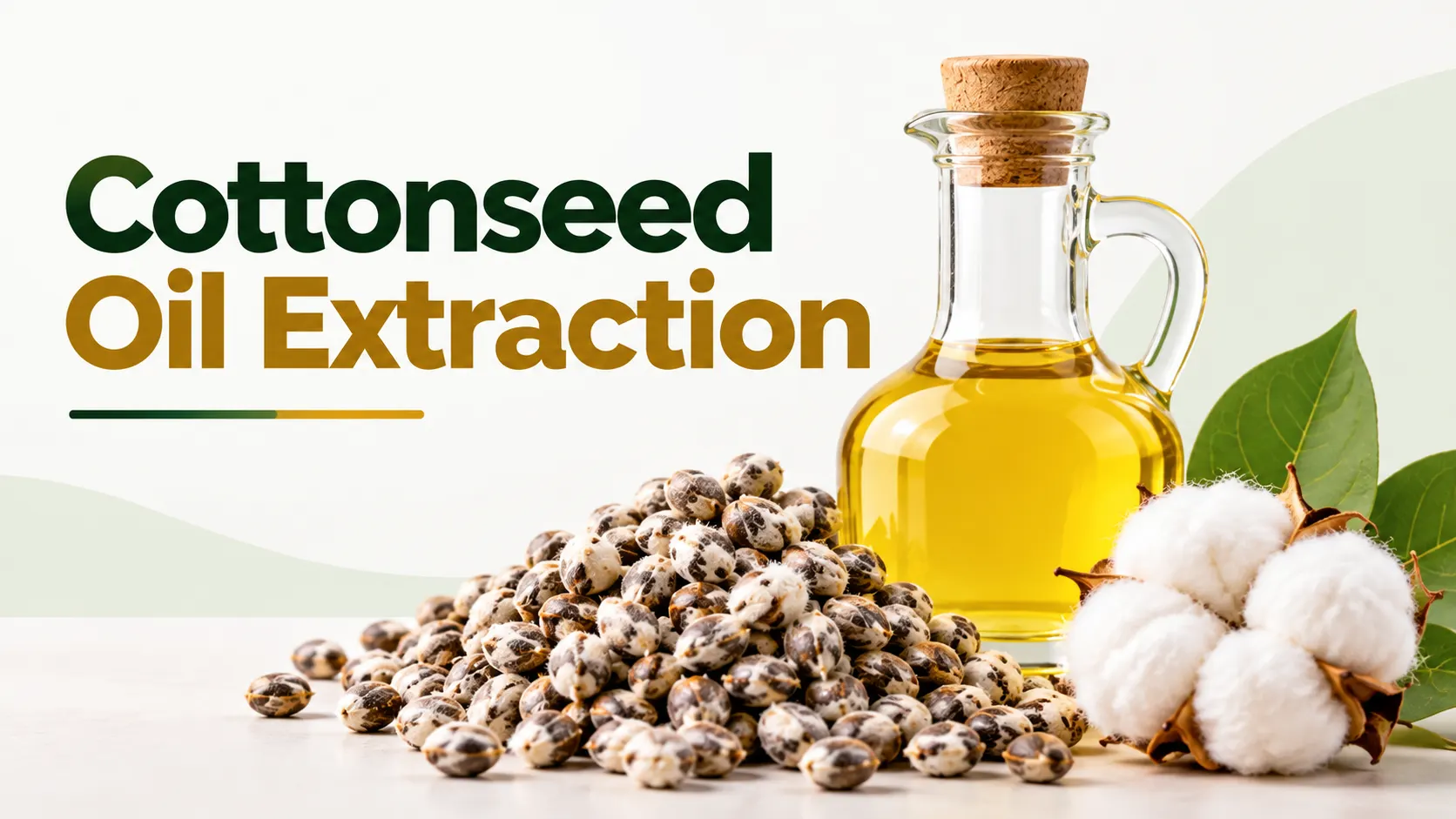 Cottonseed Oil Extraction Banner